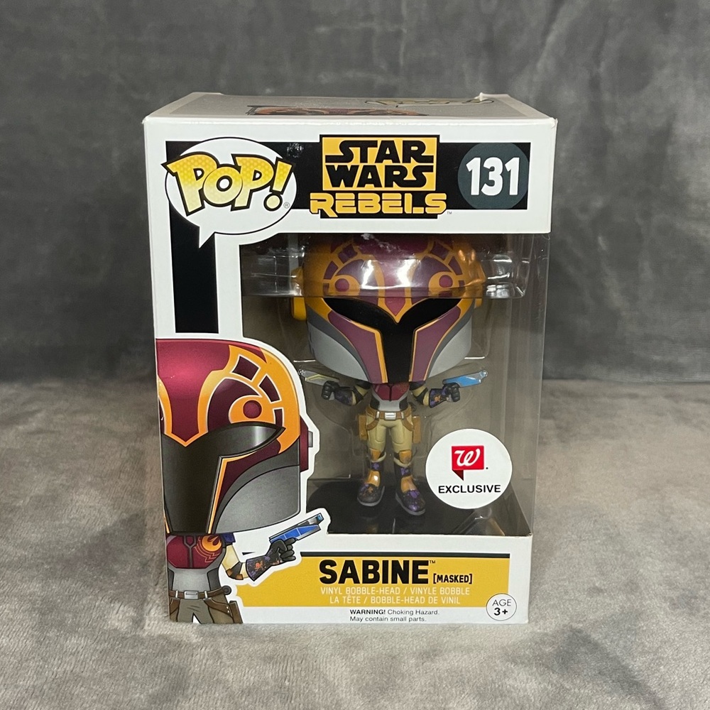 NIB Funko Pop! Star Wars: Rebels Sabine Wren (Masked) Walgreens Exclusive!